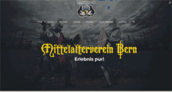 Desktop Screenshot of mittelalterverein-bern.ch